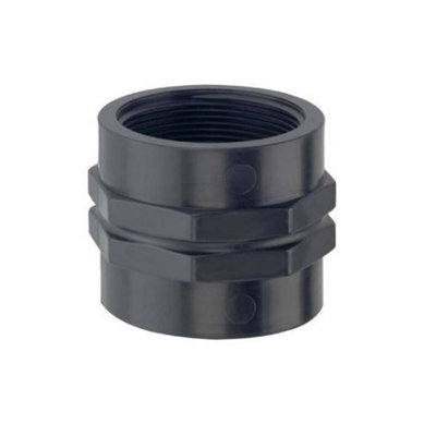 Pisces 1'' to 1'' female socket BSP Thread - Pond Hose Tube Fitting