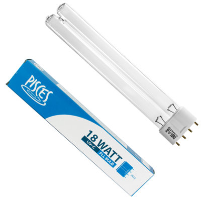 Pisces 18w (watt) PLL Replacement UV Bulb Lamp for Pond Filter UVC