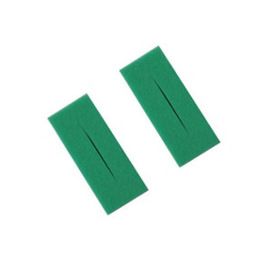 Pisces 2 Pack Fine Green Replacement Media Foam Compatible With Oase Biotec 12