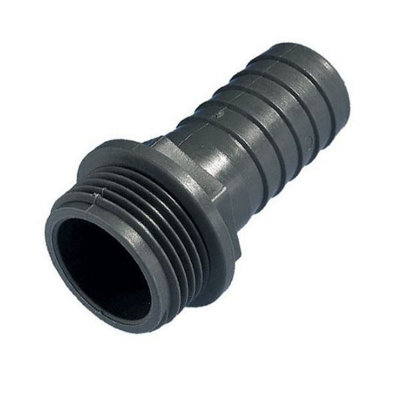 Pisces 32mm barb to 1'' male BSP Pond Hose hosetail