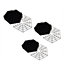Pisces -60 Pieces of Floating Predator Protection Net for Ponds and Water Gardens (3 Pack of 20 Grids)