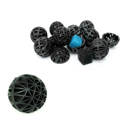 DIY Bio Balls For Goldfish Tank Filters Reference: Pisces Aquarium Bio Balls Filter Media With Foam 50 Balls