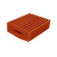 Pisces Compatible Oase Biotec 5.1/10.1 Replacement Filter Foam - Red Corrugated Medium