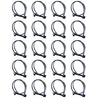 Pisces Double Wire Clips for 50mm Pond Hose (20 pack)