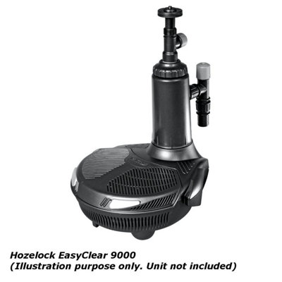 Pisces Hozelock Easyclear 9000 Compatible Replacement Filter Foam and Bulb Kit