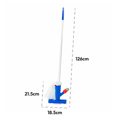 Pisces Manual Pond Vacuum Cleaner Silt and Muck Remover