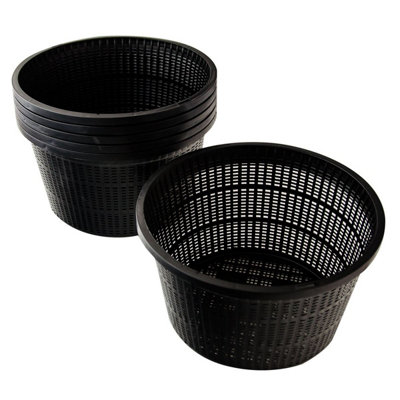 Pisces Pond Round Planting Basket 22 x 12cm - 6 Pack