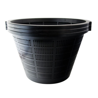 Pisces Pond Round Planting Basket 40 x 28cm - 3 Pack