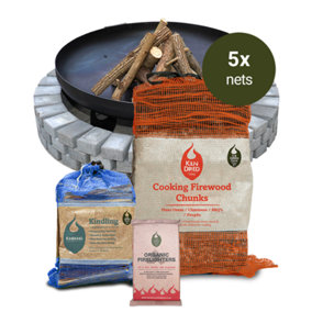 Pizza & Fire Pit Outdoor Cooking Bundle