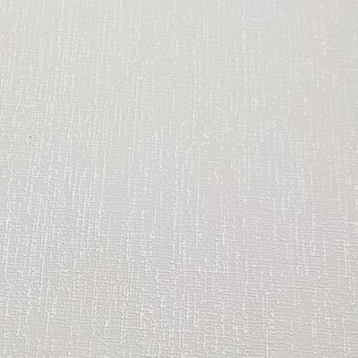 Plain Beige Cream Wallpaper HeavyWeight Embossed Thick Linen Effect Free Match