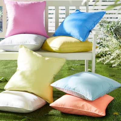 Plain Dye Water & UV Resistant Filled Cushion