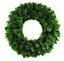 Plain Green Christmas Door Wreath Decoration - Ready to Decorate - 50cm