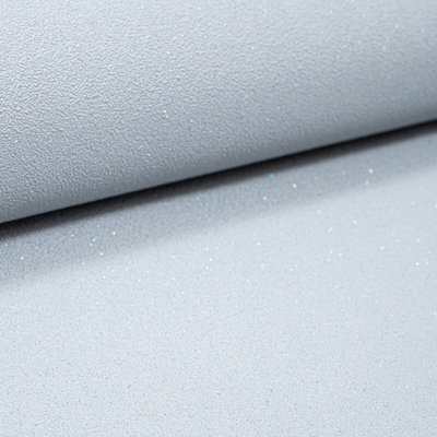 Plain Grey Glitter Wallpaper Neutral Heavy Textured Paste The Wall Thick Vinyl