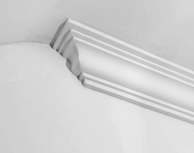Plain Ogee Plaster Coving 60mm x 80mm - 24m Pack - 8