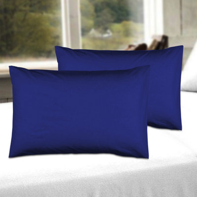 Plain Pillowcase Anti Allergic Microfiber Pillow Cover 50 X75 CM