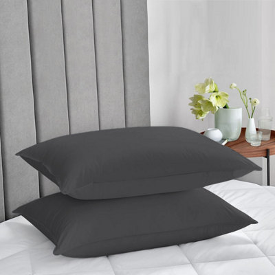 Plain Pillowcase Luxury Bed Pillow Protector Cover Soft & Cozy Pillow Cover 50 X 75 CM