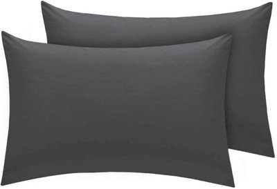 Plain Pillowcase Luxury Bed Pillow Protector Cover Soft & Cozy Pillow Cover 50 X 75 CM