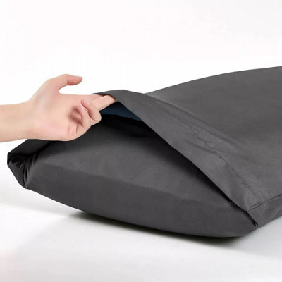 Plain Pillowcase Luxury Bed Pillow Protector Cover Soft & Cozy Pillow Cover 50 X 75 CM