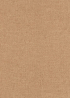 Plain Textile Textured Wallpaper Embossed brown
