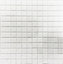 Plain White 300mm x 300mm Glass Mosaic Tile Sheet (Coverage of 0.09m2 Per Sheet)