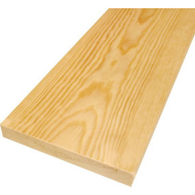 Planed All Round Timber Boards (7"x1") 170mm x 20mm x 3600mm. 4 Lengths In A Pack