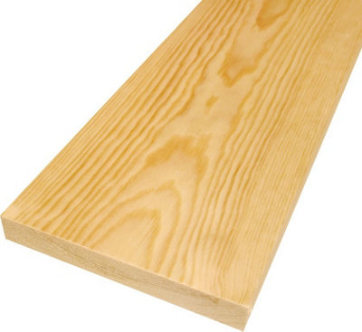 Planed All Round Timber Boards (8"x1") 195mm x 20mm x 3900mm. 4 Lengths In A Pack