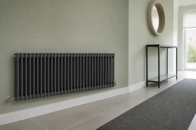 Planet Radiators 2 Column 600 x 1190 Anthracite