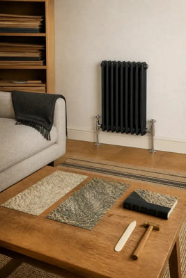 Planet Radiators 3 Column 600 x 425 Black