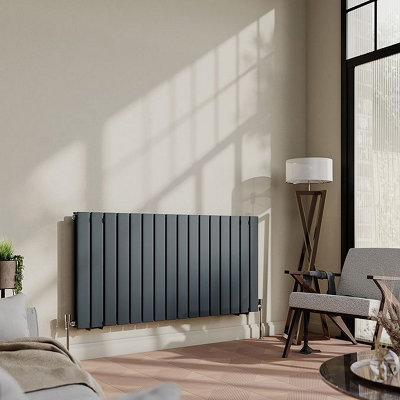 Planet Radiators Flat Panel Double 400 x 1216mm Cast Iron Style ...