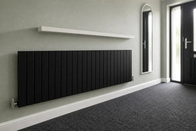 Planet Radiators Flat Panel Double 400 x 1672mm Cast Iron Style ...
