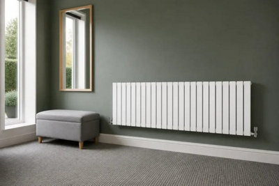 Planet Radiators Flat Panel Double 400 x 1672mm Cast Iron Style ...