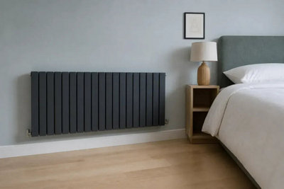 Planet Radiators Flat Panel Double 600 x 1292mm Cast Iron Style ...