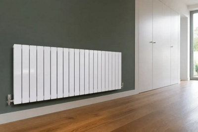 Planet Radiators Flat Panel Double 600 x 1748mm Cast Iron Style ...