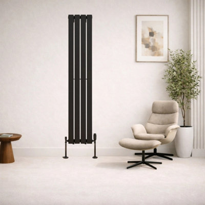 Planet Radiators Flat Panel Single 1600 x 300mm Cast Iron Style ...