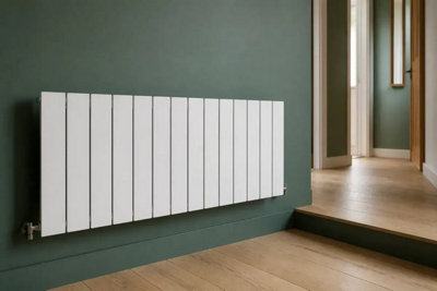 Planet Radiators Flat Panel Single 400 x 1212mm Cast Iron Style ...