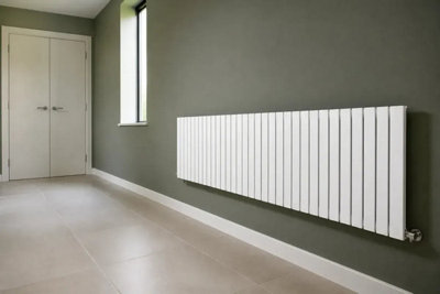 PLANET RADIATORS FLAT PANEL SINGLE 400 X 1744MM CAST IRON STYLE ...
