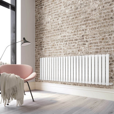 Planet Radiators Flat Panel Single 400 x 1744mm Cast Iron Style ...