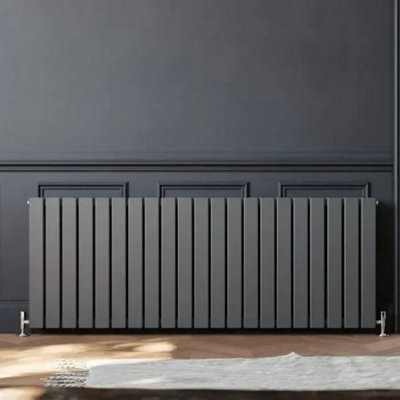 Planet Radiators Flat Panel Single 600 x 1516 Anthracite