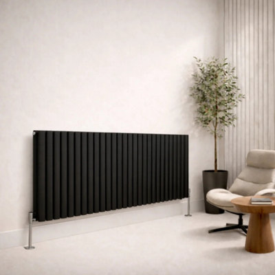 Planet Radiators Oval Panel Double 600 x 1620mm Cast Iron Style ...