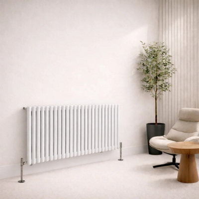 Planet Radiators Oval Panel Single 600 x 1440mm Cast Iron Style ...
