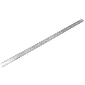 Planet Steel Rule 24" x 600mm - Long Steel Measuring Ruler