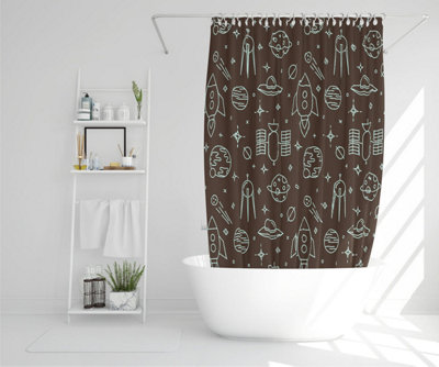 planets and stars (Shower Curtain) / Default Title Price Comparisons | Compare The Build