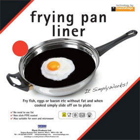 Planit Frying Pan Liner Black (24cm)