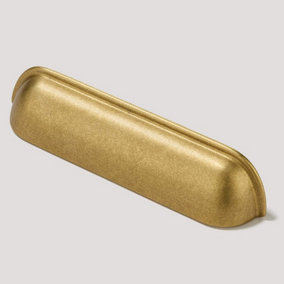 Plank Hardware ALBANY Cup Pull - 155mm - Aged Brass