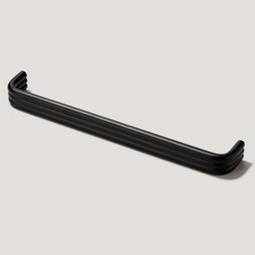 Plank Hardware ALVA Tubular D-Bar 228mm Handle - Black