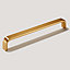 Plank Hardware ALVA Tubular D-Bar 228mm Handle - Brass
