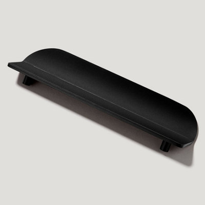 Plank Hardware FOLD Long D Shape Front Mounted Handle - Black