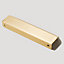 Plank Hardware FOLD Long Edge Pull 160mm Handle - Brass
