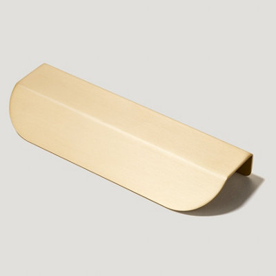 Plank Hardware FOLD Long Edge Pull Handle - 160mm - Brass