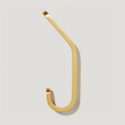 Plank Hardware HOFFMAN Tapered Top Hook - Brass